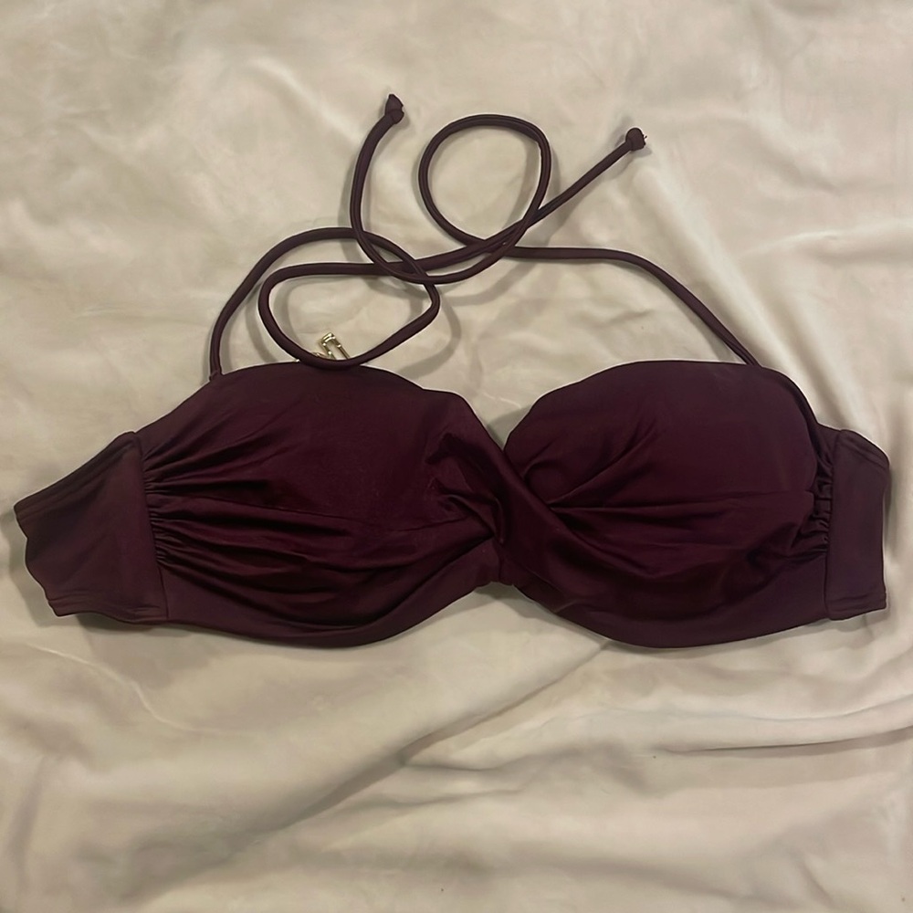 Purple, Victoria’s Secret, 34B padded Bikini Top